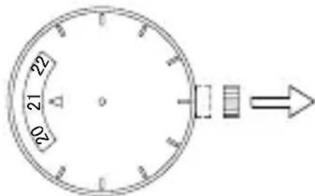 ORIENT Contemporary FA06003Y - Come regolare l'indicatore delle 24 ore - 1