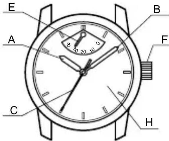 ORIENT Contemporary FM01001W - HA3BAHnI HA3HAueHne KOMnoHEHTOB - 1