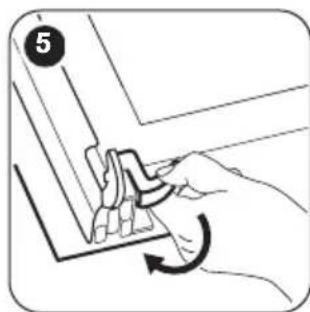 FAURE FCI6500CWA - Nettoyage de la porte du four - 7