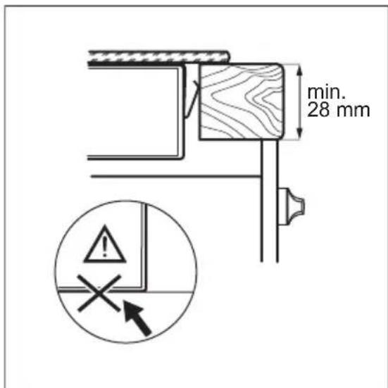 FAURE FHF3920BOK - INSTALLATION DU JOINT - 4