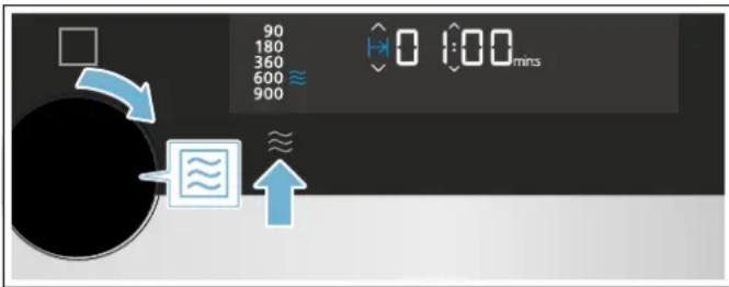 SIEMENS CM585AMS0W - Setting the microwave - 1