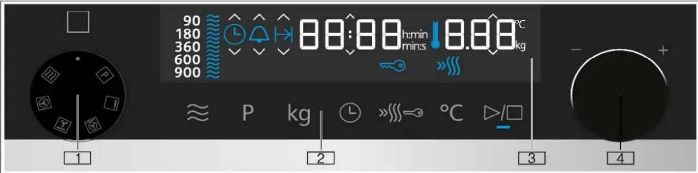 SIEMENS CM585AMS0W - Control panel - 1