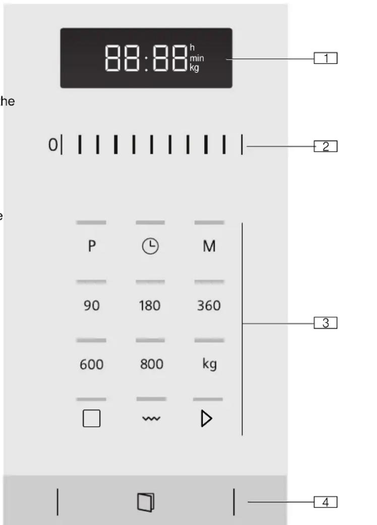 SIEMENS BE525LMS0W - Control panel - 1