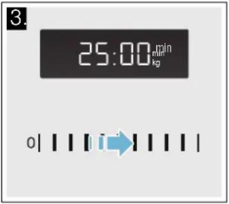 SIEMENS BE525LMS0W - Example: 360 W, 25 minutes - 2