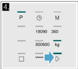 SIEMENS BE525LMS0W - Setting a programme - 4
