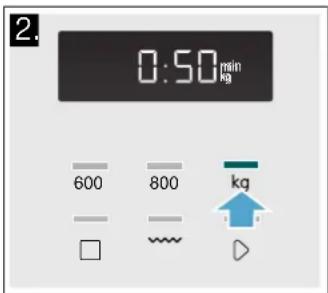 SIEMENS BE525LMS0W - Setting a programme - 2