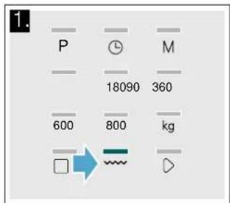 SIEMENS BE525LMS0W - Setting the grill - 1