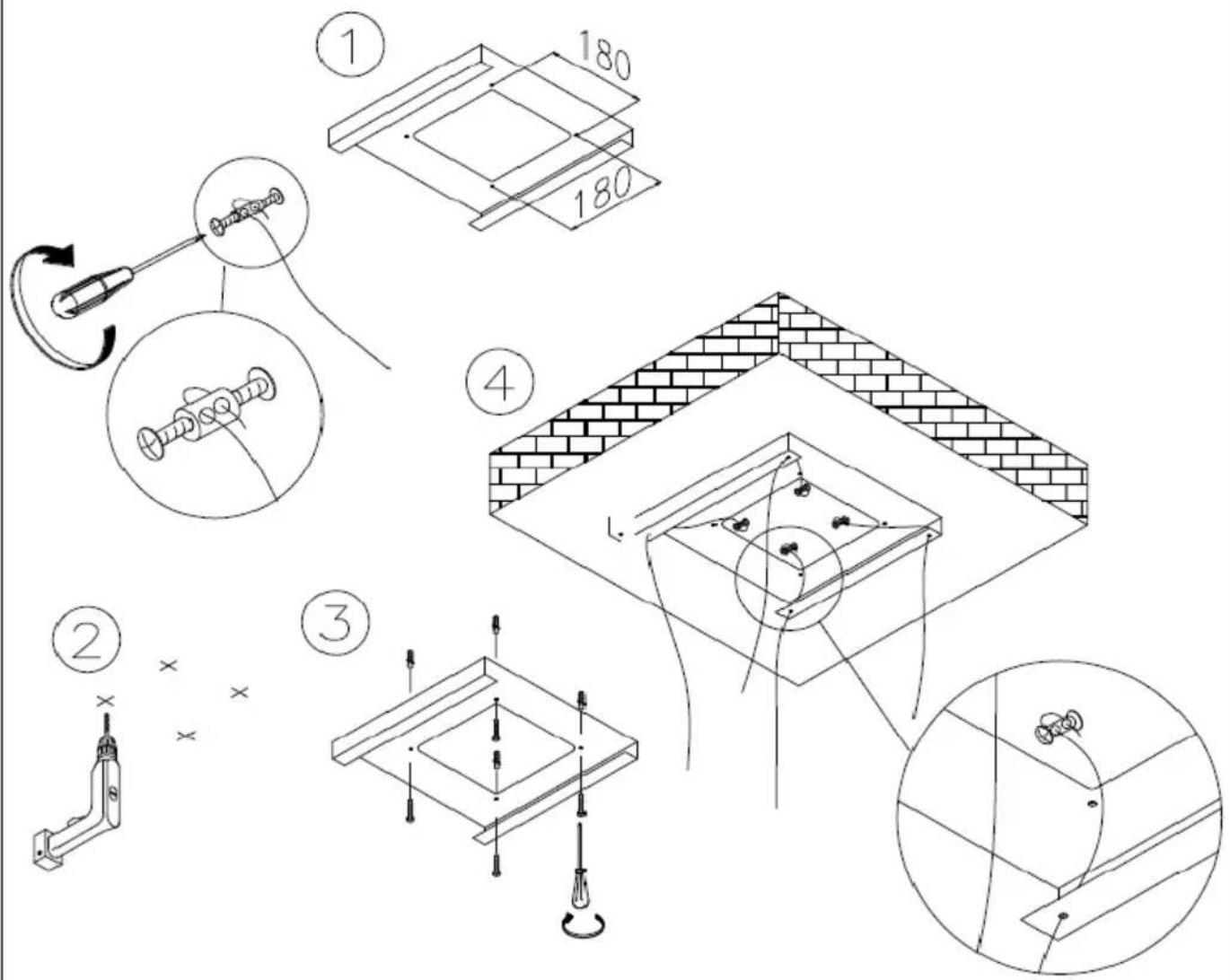 Fulgor Milano SHC 9011 RC X - BEDIENUNGS-, WARTUNGS- UND INSTALLATIONSHANDBUCH ABZUGSHAUBE - 69