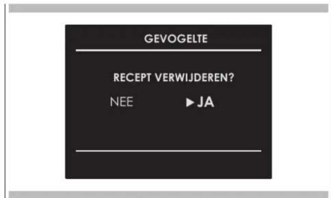Fulgor Milano FCMO 4507 TM WH - Een Persoonlijk recept annuleren: - 1