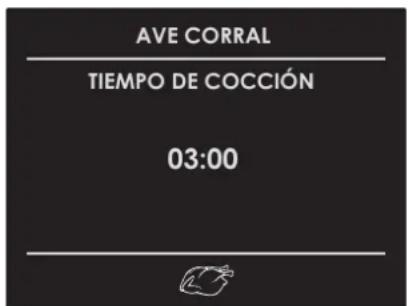Fulgor Milano FCMO 4507 TM WH - Guardar una receta personalizada: - 2