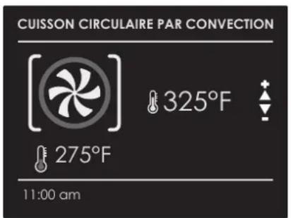 Fulgor Milano FCMO 4507 TM WH - Phase de préchauffage - 1