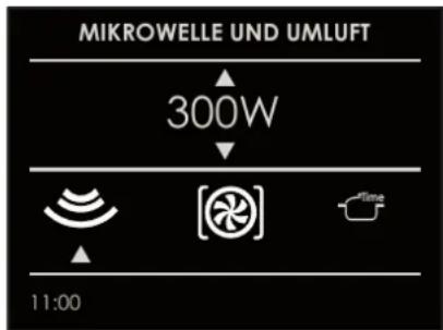 Fulgor Milano FCMO 4507 TM WH - Funktion Mirkrowelle + Heizelement - 3