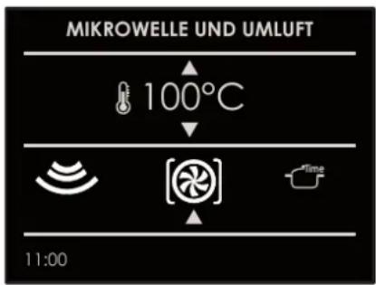 Fulgor Milano FCMO 4507 TM WH - Funktion Mirkrowelle + Heizelement - 2