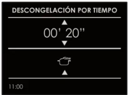 Fulgor Milano FCMO 4507 TM WH - Función de descongelado temporizado - 1