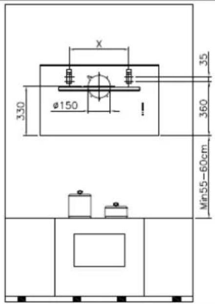 Fulgor Milano FCH 600 X - INSTRUCTIONS POUR L'UTILISATION, L'ENTRETIEN ET L'INSTALLATION DE LA HOTTE. - 16