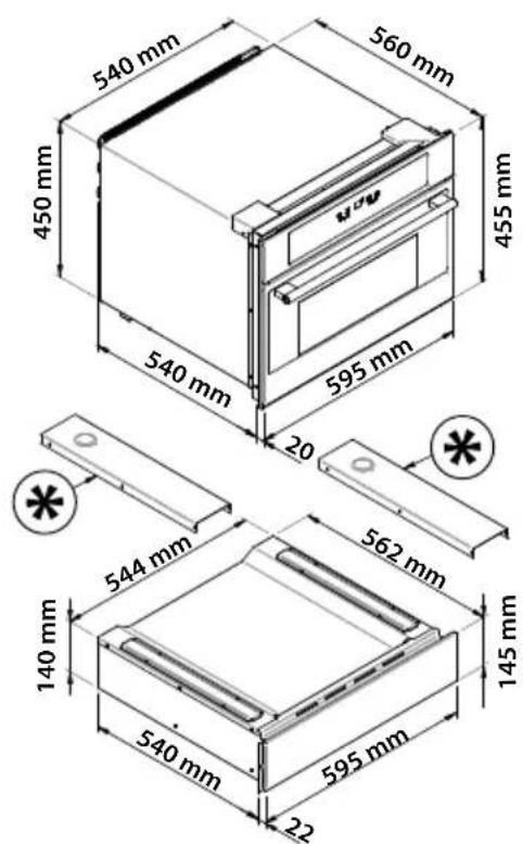 Fulgor Milano FWC 4522 TC X - STRUCTURE ET DESCRIPTION - 7