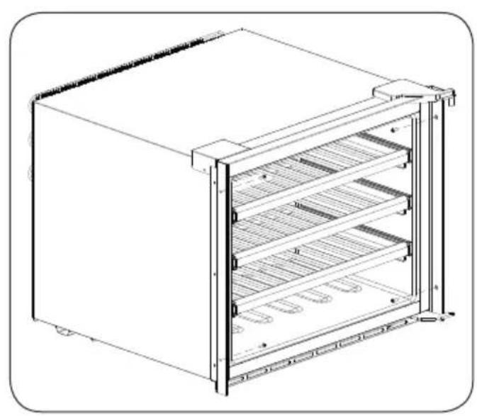 Fulgor Milano FWC 4522 TC X - EINBAUSERI HOCHSCHRANK (Einbau in einem Kuchenelement) - 8