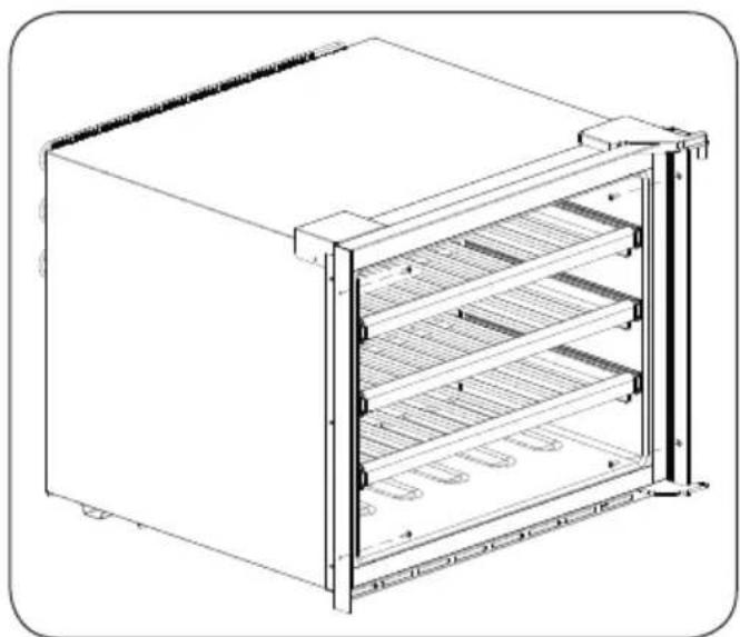 Fulgor Milano FWC 4522 TC X - EINBAUSERI HOCHSCHRANK (Einbau in einem Kuchenelement) - 5