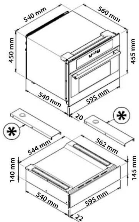 Fulgor Milano FWC 4522 TC X - ESTRICTURA Y DESCRIPTICN - 6