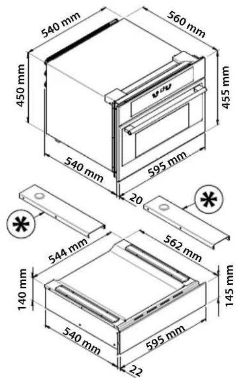 Fulgor Milano FWC 4522 TC X - STURCTURE AND DESCRIPTION - 7