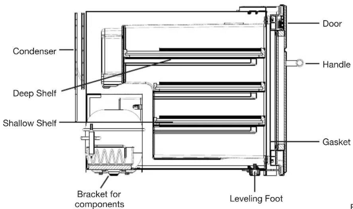 Fulgor Milano FWC 4522 TC X - STURCTURE AND DESCRIPTION - 2