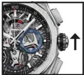 ZENITH Defy El Primero 21 49.9000.900478.R782 - 4→YCTAHOBKA BPEMEH - 3