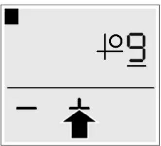 Junker JR48IT14 - Setting the heat setting - 2