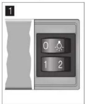 Junker JD36AE51 - Control panel model 1 and 2 - 1