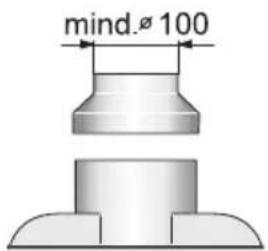 Junker JD66WS50 - Air connector ∅ 120 mm - 2