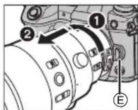 PANASONIC Lumix HES200GC - To remove the teleconverter - 1