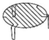 HOOVER HMG281X - Uunin osien ja varusteiden nimet - 2