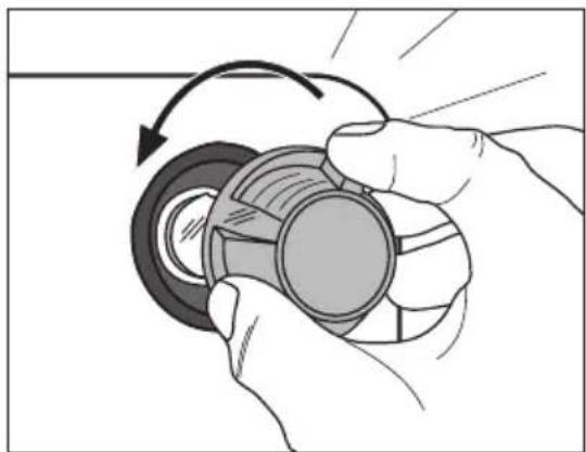 Juno Electrolux JEH45312E - Remplacer la lampe du four/nettoyer la vitre de protection - 1