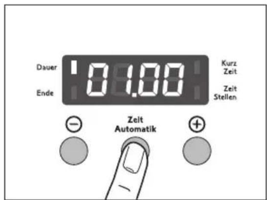 Juno Electrolux JEH45312E - Combaison de Duree (Dauer) et Fin (Ende). - 2