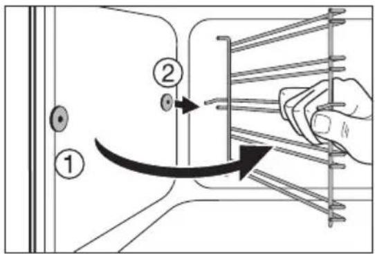 Juno Electrolux JEH45312E - Enlever un gradin fil - 2