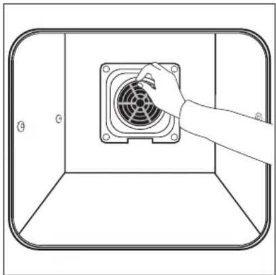 Juno Electrolux JEH45012E - Insérer le filtré àGRAISSSE - 1