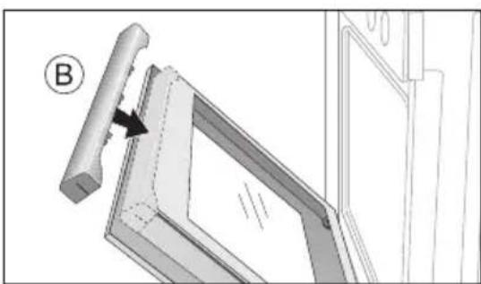 Juno Electrolux JEH26321E - Montage des vitres de la porte - 3
