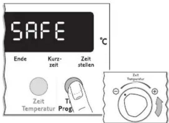 Juno Electrolux JEH26321E - Activation de la sécurité enfants - 1