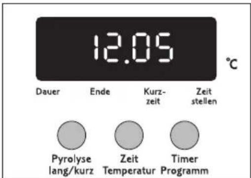 Juno Electrolux JEH26321E - Régler et modifier l'heure du jour - 5
