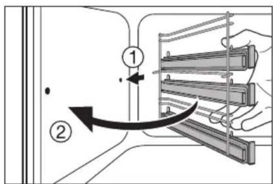Juno Electrolux JEH26321E - Installation de la grille encasable - 3