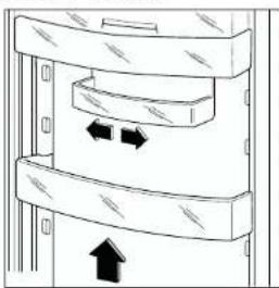 Juno Electrolux JRG90180 - Door shelves - 1
