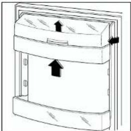 Juno Electrolux JDN44140 - Door shelves - 1