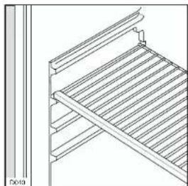 Juno Electrolux JDN14120 - Movable shelves - 1