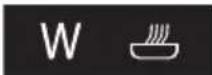 SMEG SF4102MCN - Si une fonction micro-ondes est active : - 1