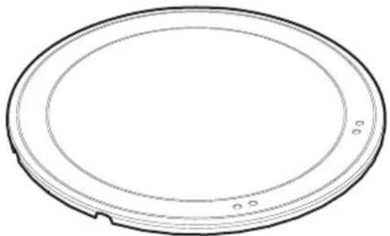 SMEG SFP6401TVB - Couvercle Pierre à pizza (sur certains modèles uniquement) - 1