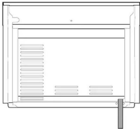 SMEG SF4101MS1 - Position du câble d'alimentation - 1
