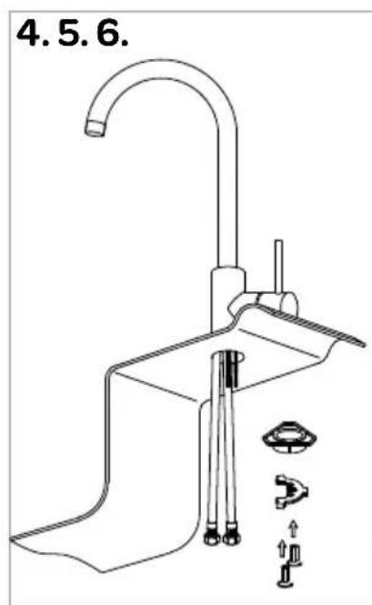 INVENTUM IMK600RVS - installment van de(AP) mengkraan - 4