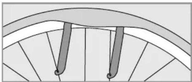 Flyer Gotour5 - Démontage du pneu et de la chambre à air - 1