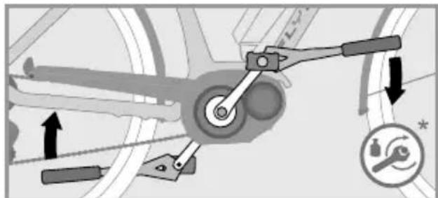 Flyer Gotour5 - Montaggio dei pedali - 2