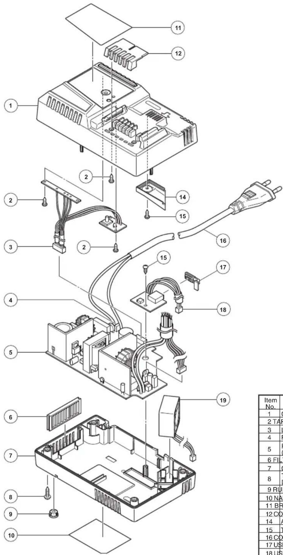 HITACHI UC 18YSL3 - SERVICIO Y REPARACIONES - 1