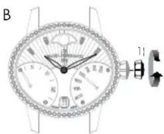 Girard-Perregaux Laureato 80189D52A23252A - Heure et minute - 3